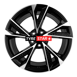 MAM RS6 7,5x17 5x120 ET35 BLACK FRONT POLISH