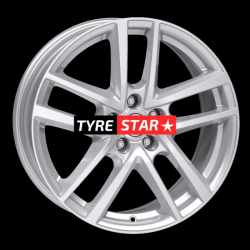 RIAL ASTORGA 6x15 5x100 ET37 polar-silber