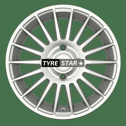 Keskin KT15 6x15 4x108 ET38 SILVER PAINTED