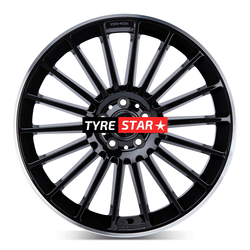Keskin KT15 6x15 5x108 ET42 BLACK LIP POLISH